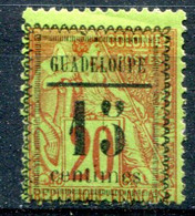 Guadeloupe   N°  8 * - Unused Stamps