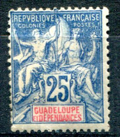 Guadeloupe   N°  43 * - Unused Stamps