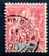 Guadeloupe   N°  37  Oblitéré - Usados