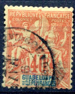 Guadeloupe   N°  36  Oblitéré - Used Stamps