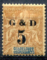Guadeloupe   N°  45E * - Unused Stamps