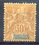 Guadeloupe   N°  35 * - Nuevos