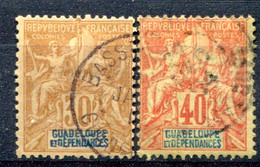 Guadeloupe      35/36  Oblitérés - Used Stamps