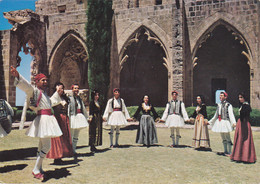 CYPRUS FOLKLORE DANCE, PEOPLE IN FOLKLORE COSTUME - Chypre