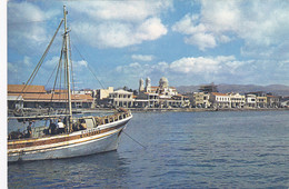 LIMASSOL SEA FRONT, SHIP, PEOPLE - Chypre