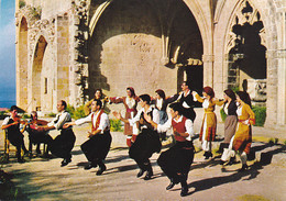 BELLAPAIS ABBEY RUINS, FOLKLORE DANCE, PEOPLE - Chypre