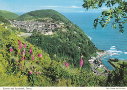 LYNTON AND LYNMOUTH PANORAMA - Lynmouth & Lynton