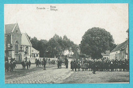 * Eksaarde - Exaerde (Lokeren - Oost Vlaanderen) * (Klinck Uitgever, Nr 12643) Dorp, Village, Ane, Donkey, Enfants, TOP - Lokeren