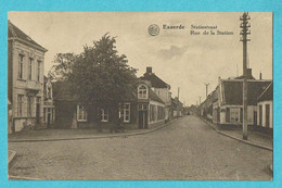 * Eksaarde - Exaerde (Lokeren - Oost Vlaanderen) * (Albert, Uitg A. De Maesschalck) Statiestraat, Rue De La Gare - Lokeren