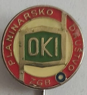 PD OKI Zagreb Croatia Alpinism, MOUNTAINEERING CLIMBING MOUNTAIN SOCIETY PIN  C/1 - Alpinism, Mountaineering