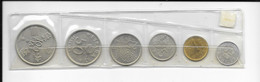 ESPAGNE - Série ESPANA 82 - 50 Cts 1, 5 , 25 , 50 Et 100 Pesetas 1980 - (sous étui) -  Collections