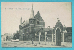 * Ronse - Renaix (Oost Vlaanderen) * (Phot H. Bertels, Nr 2) Le Cercle Catholique, Animée, Old, Rare, Façade - Renaix - Ronse