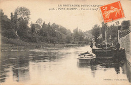 Pont Scorff * Vue Sur Le Scorff * Villageois Bateau - Pont Scorff