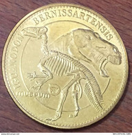 BELGIQUE MUSEUM IGUANODON BERNISSARTENSIS AB 2010 MÉDAILLE ARTHUS BERTRAND JETON TOURISTIQUE MEDALS TOKENS COINS - Toeristische