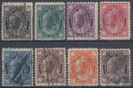 CANADA 1897-1898 Nº 54/61 USADO - Used Stamps