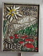 RADUHA 2062 M LUCE Slovenia Alpinism, MOUNTAINEERING CLIMBING PIN  C/1 - Alpinismus, Bergsteigen