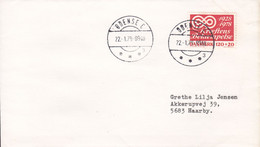 Denmark Brotype IId ODENSE C. (**3.) 1979 Cover Brief Cancer Fighting Kampf Gegen Der Krebs - Cartas & Documentos