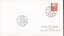 Denmark Brotype IId VEDDE (NO Common Cancel) 1979 Cover Brief (Cz. Slania) Stamp - Cartas & Documentos