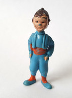 FIGURINE PUBLICITAIRE ESSO France Peinte -Tintin - NIKO 1973 (5) - Tim & Struppi