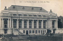 SPA  LE NOUVEAU KURSAAL  LA SALLE DES FETES             2 SCANS - Spa