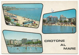 AC5574 Crotone Al Mare - Panorama Vedute Multipla / Viaggiata 1980 - Crotone