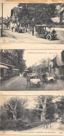 Barbizon          77        Hôtel . Restaurant : Les Charmettes  Photo Lettre  3 Cartes Détachables       (voir Scan) - Barbizon