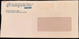 1993 Budapest - Port Paye ( Cover ) - Meter EMA Freistempel - Automatenmarken [ATM]