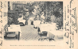 Bois Le Roi           77          Hôtel De La Vallée  Vue Intérieure De La Terrasse               (voir Scan) - Bois Le Roi