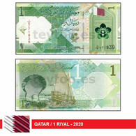 C2098# Qatar 2020. 1 Riyal (UNC) P#32a - Qatar