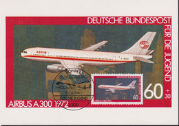 1980 BRD MC, Mi:DE 1042, Yt:DE 890, Für Die Jugend, Airbus A 300 1972 - Andere & Zonder Classificatie
