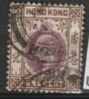 Hong Kong  1903  SG  62   1c  Fine Used - Usati