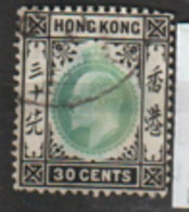 Hong Kong  1904  SG  84   30c  Fine Used - Gebruikt