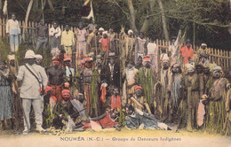 Nouvelle Calédonie - Nouméa - Groupe De Danseurs Indigènes - Colorisé - Carte Postale Ancienne - Nuova Caledonia