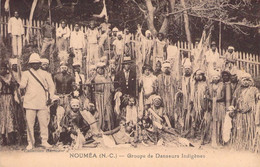 Nouvelle Calédonie - Nouméa - Groupe De Danseurs Indigènes  - Carte Postale Ancienne - Nieuw-Caledonië