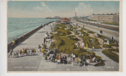 CPA Blackpool - Rockery Promenade (avec Animation) - Blackpool