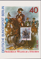 1980  Berlin  MC, Mi:DE-BE 628, Yt:DE-BE 589,  Friedrich Wilhelm Von Steuben 1730-1794 - Maximum Cards