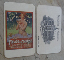 Carte Parfumée FLEURS DE MOUSSE De SAUZE FRERES A PARIS ............ CL-187 - Anciennes (jusque 1960)