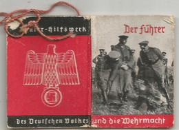 Der Fuhrer Und Der Wehrmacht - Mini Book 36 Pages + Cover With Original Ribbon Edited 1937 By Winter Hilfswerk - 5. Zeit Der Weltkriege