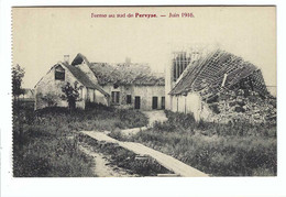 Pervijze  Ferme Au Sud De Pervyse - Juin 1916    PhoB - Diksmuide