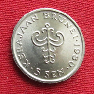 Brunei 5 Sen 1980 KM# 16 Lt 838 *V2T - Brunei