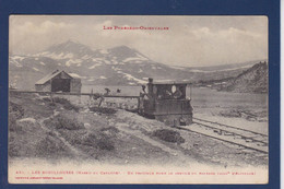 CPA [66] Pyrénées Orientales > Les Bouillouses Train Chemin De Fer Voir Dos - Andere & Zonder Classificatie