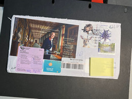 (3 Oø 28) 2022 Letter Posted From Australia To Lithuania (RTS) With Prince Philip Memoriam Mini-sheet - Briefe U. Dokumente