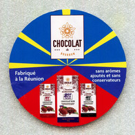 RARE - Ile De LA REUNION - Nouveau : Balise De Produit / Chocolats De Bourbon  (Obj Div Chocolats De Bourbon) - Manifesti