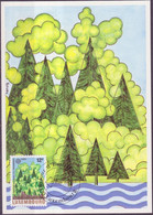 Luxembourg - Luxemburg CM 1986 Y&T N°1101 - Michel N°MK1151 - 12f EUROPA - Maximum Cards