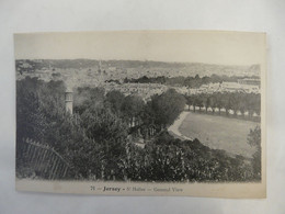 CPA JERSEY : St Hélier - General View - St. Helier