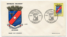 MADAGASCAR - 9 Enveloppes FDC - Blasons - Armoiries - 1964/65/66/67/70 - Bel Ensemble - Madagaskar (1960-...)