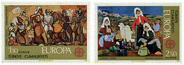 62281 MNH TURQUIA 1975 EUROPA CEPT. PINTURAS - Verzamelingen & Reeksen