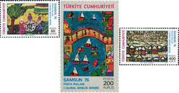 26865 MNH TURQUIA 1976 SAMSUN 76. EXPOSICION FILATELICA NACIONAL - Colecciones & Series