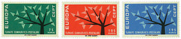 62077 MNH TURQUIA 1962 EUROPA CEPT. ARBOL CON 19 HOJAS - Lots & Serien