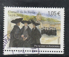 ANDORRE 2019 CONSEIL DE LA TERRA - Used Stamps